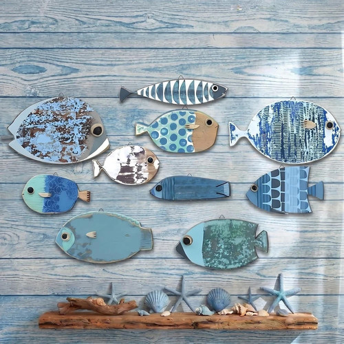 Pcs fish wall - fish, decor