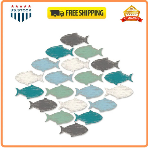 Weysat pcs wooden fish - weysat, wall